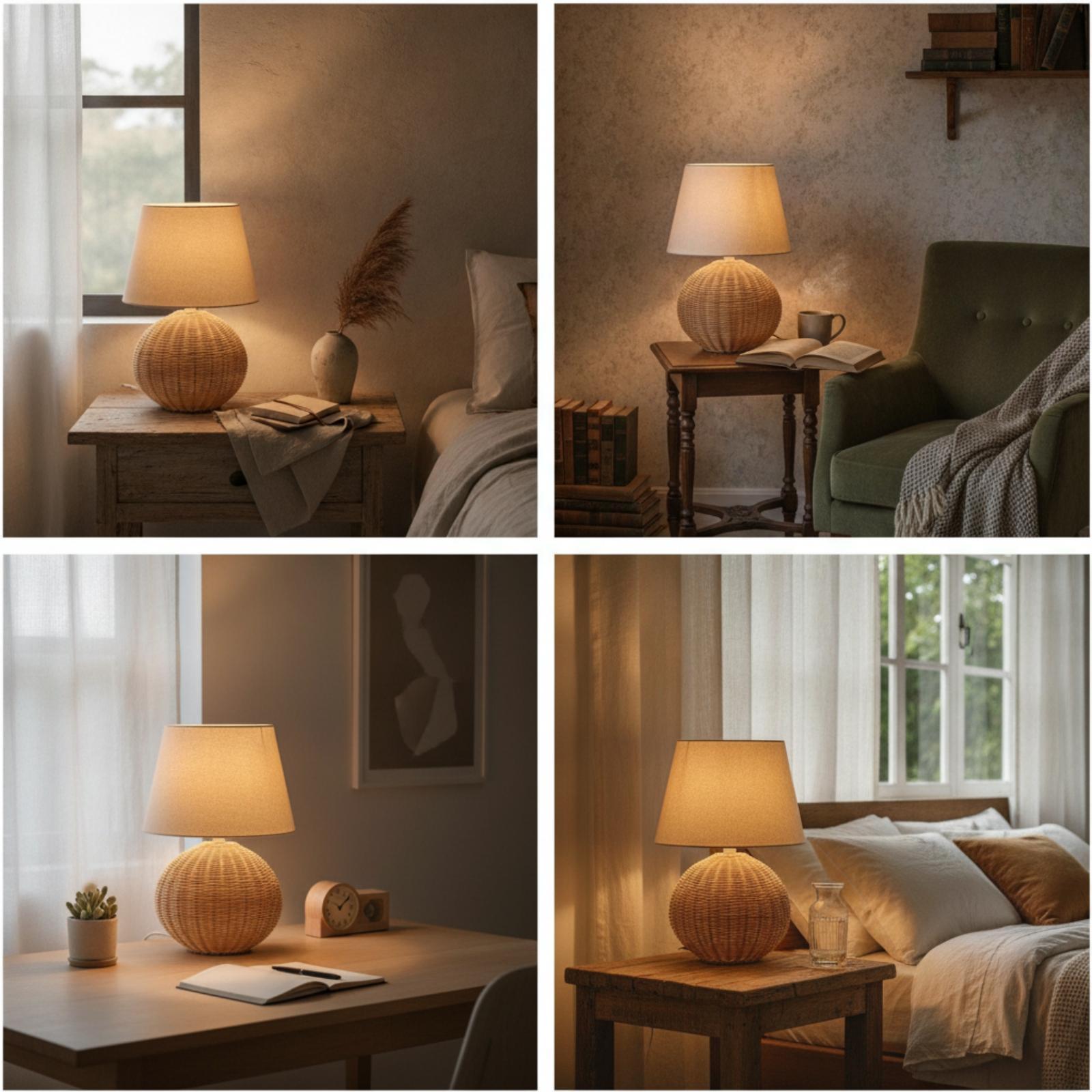 Lampu Meja Samping Tempat Tidu - Bedroom Furniture ulasan dan harga