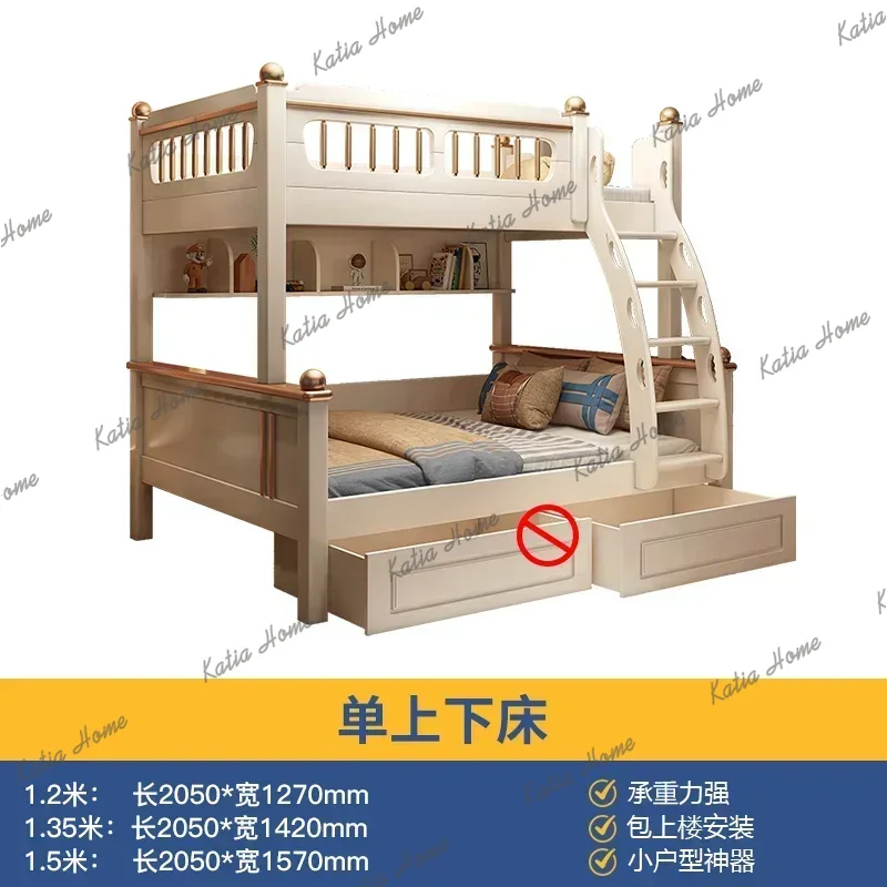 Tempat Tidur Susun Kayu dengan - King Size Bed Frame With Storage Drawers ulasan dan harga