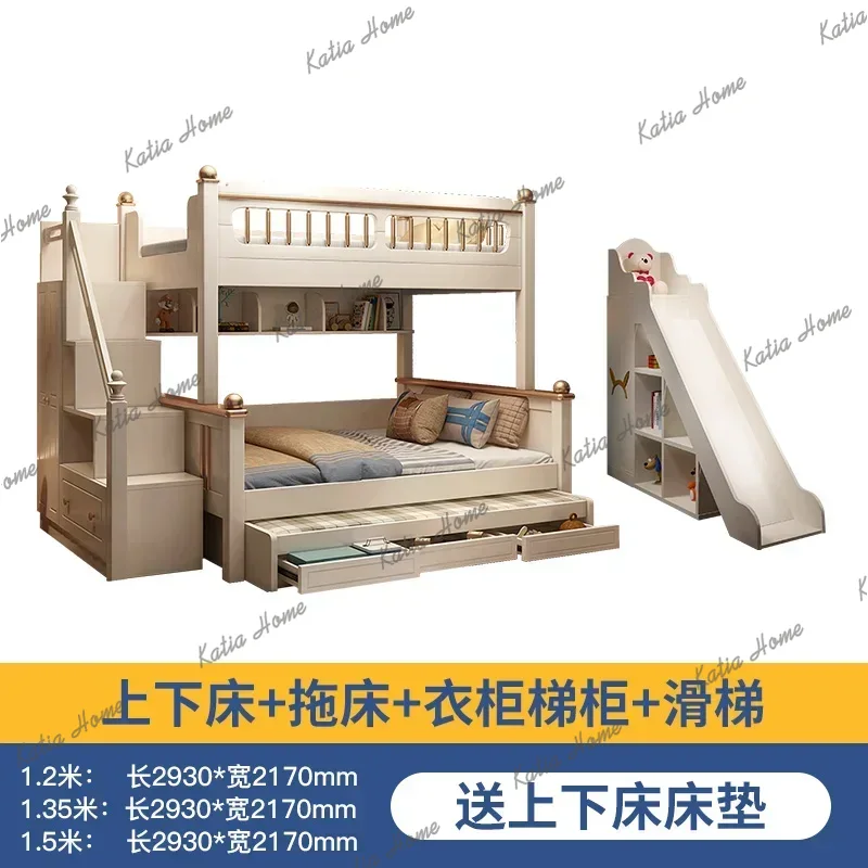 Tempat Tidur Susun Kayu dengan - King Size Bed Frame With Storage Drawers ulasan dan harga