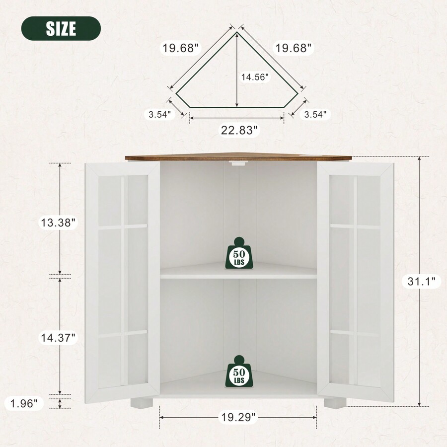 Lemari Gaya Rumah Pertanian de - Storage ulasan dan harga