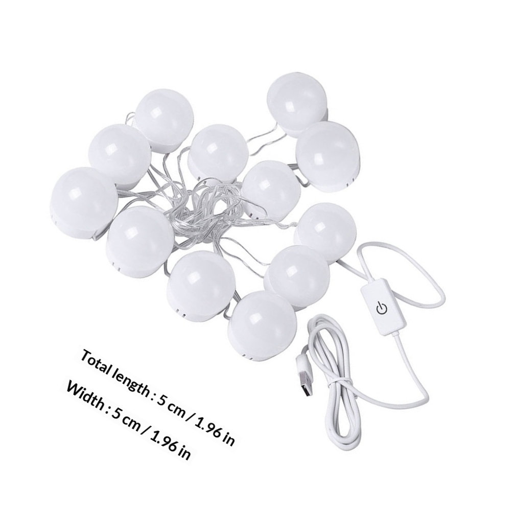 1 Set Lampu LED untuk Cermin R - Dressing Table Vanity With Lighted Mirror ulasan dan harga