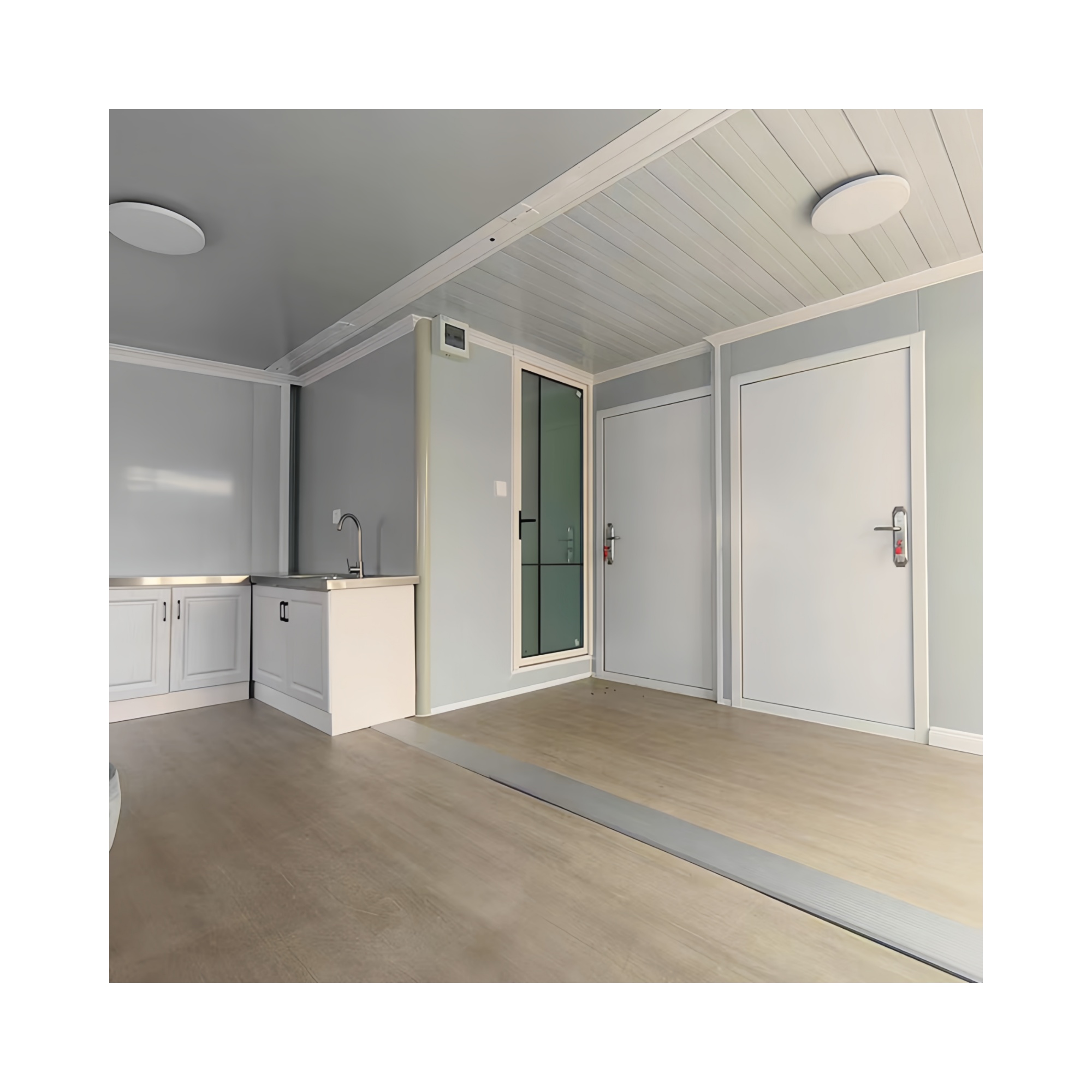Rumah Kontainer Prefab 40FT Si - Bedroom Furniture ulasan dan harga