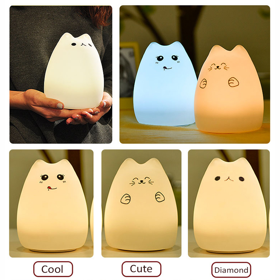 Lampu Malam LED untuk Anak-ana - Floating Nightstand With Led Light ulasan dan harga