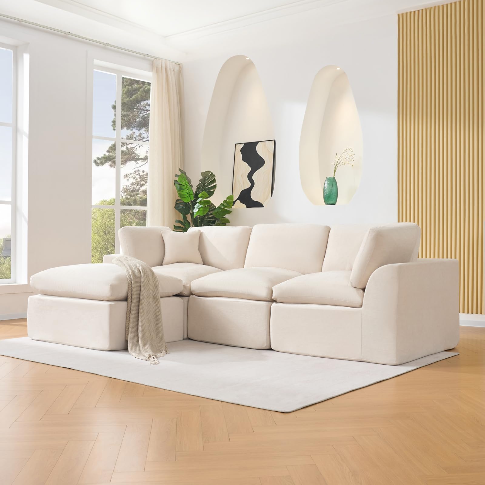 Sofa Modular Sectional 110 Inc - Bedroom Furniture ulasan dan harga