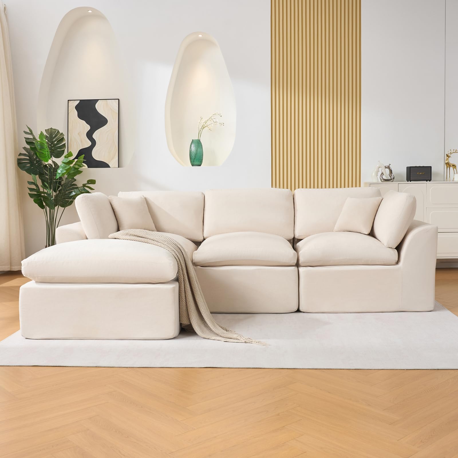 Sofa Modular Sectional 110 Inc - Bedroom Furniture ulasan dan harga