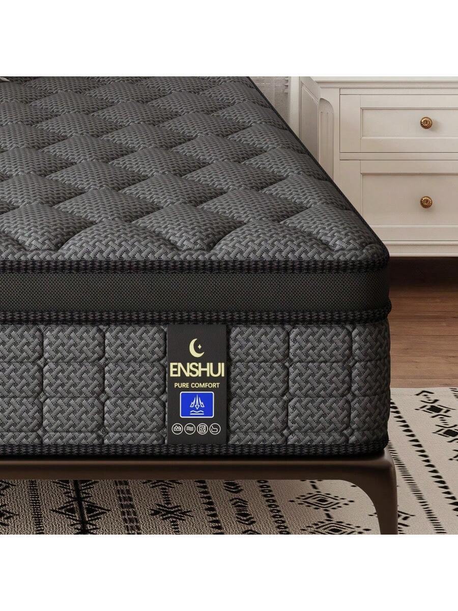 Kasur Hibrida 12/14 Inci, Ukur - Memory Foam Mattress In A Box Queen ulasan dan harga