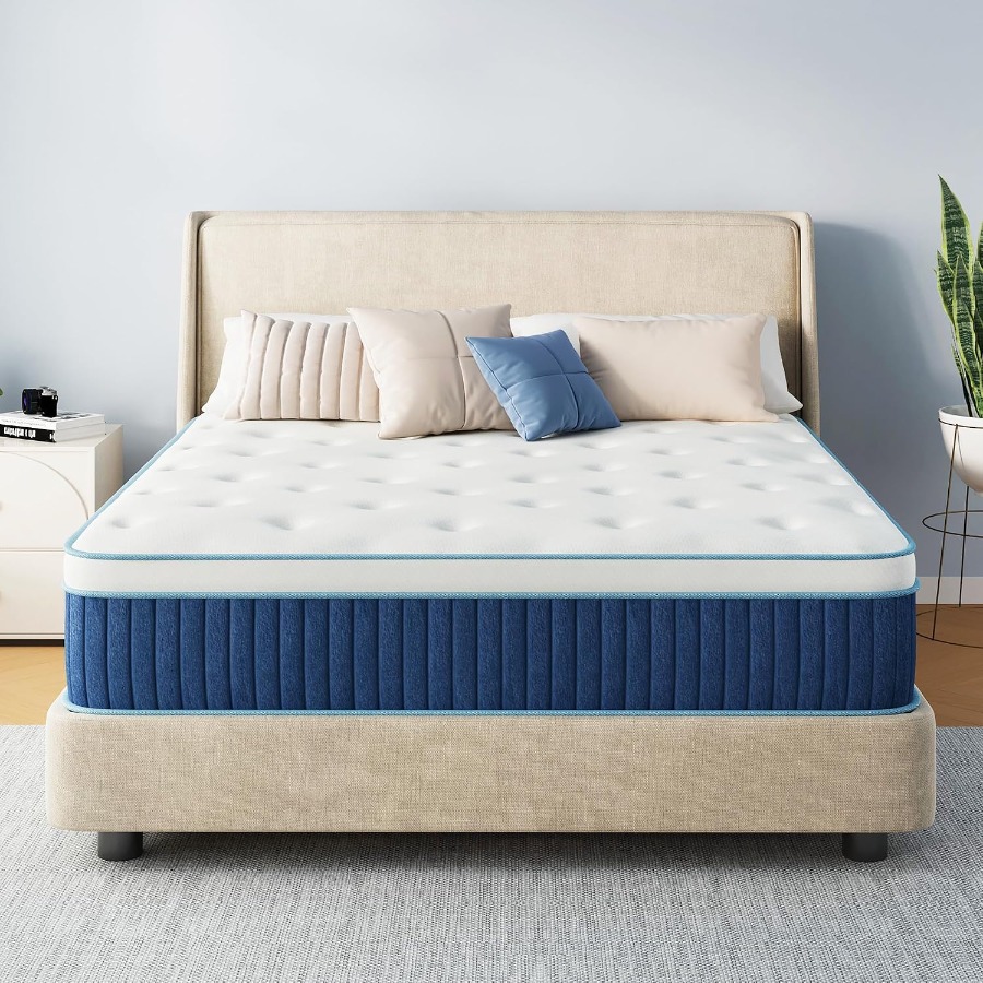 Kasur Hibrida Ukuran Queen 12  - Memory Foam Mattress In A Box Queen ulasan dan harga